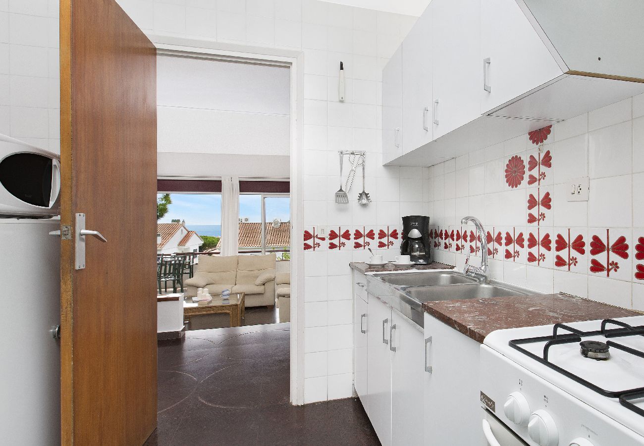 Apartamento en Calella de Palafrugell - 1CP10B - Apartamento sencillo con piscina comunitaria  cerca de la playa  de Calella de Palafrugell