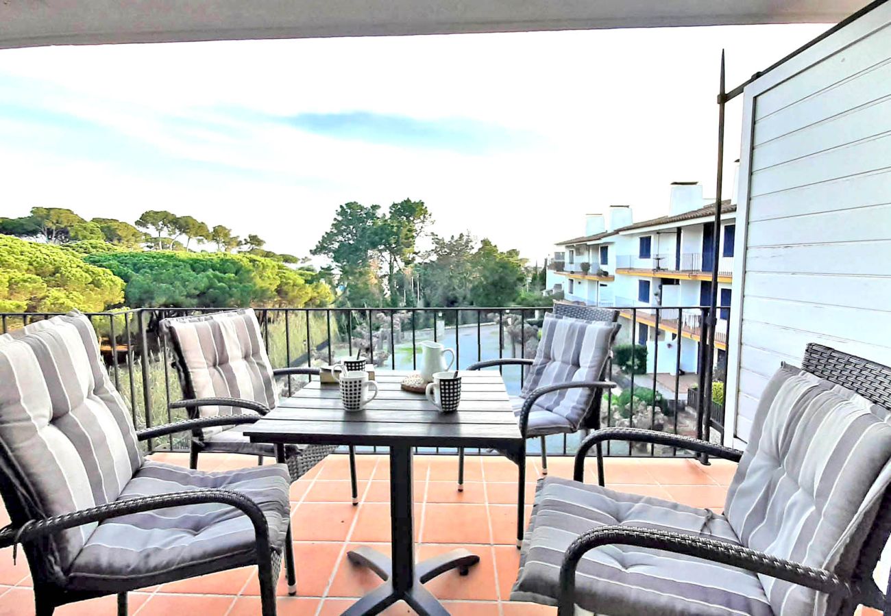 Apartamento en Calella de Palafrugell - 1CAN01 - Acogedor apartamento para 4 con terraza cerca de la playa de Calella de Palafrugell.