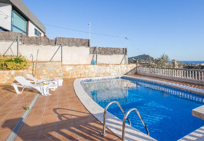 Villa en Blanes - 2MAER01 - Casa para 9 personas con piscina privada situada cerca de la playa de Blanes