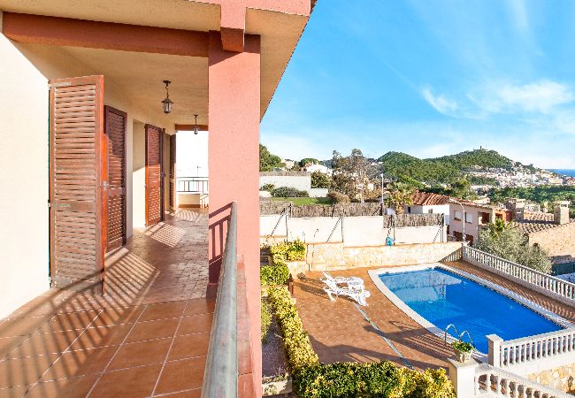 Villa en Blanes - 2MAER01 - Casa para 9 personas con piscina privada situada cerca de la playa de Blanes