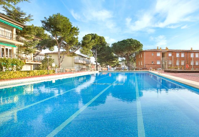 Apartamento en Calella de Palafrugell - 1MG G2 - Apartamento básico con piscina comunitaria situado a  400m de la playa de Calella de Palafrugell