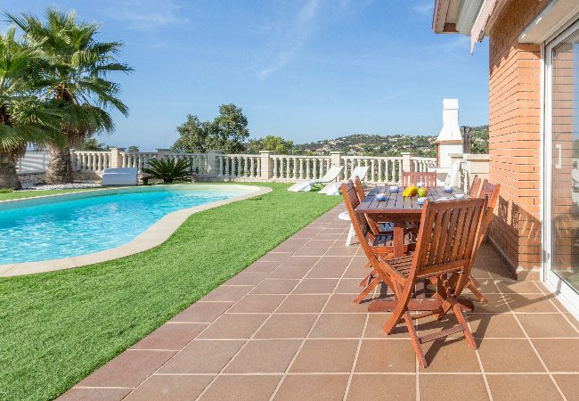 Villa en Lloret de Mar - 2MARIAN01 - Bonita casa de 3 habitaciones con piscina privada situada en una zona residencial tranquila 