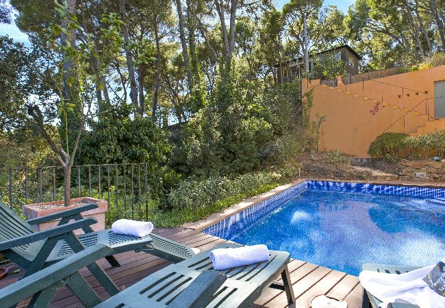 Villa en Llafranc - 1RON 01 - Bonita y acogedora casa con jardín y piscina privada en Llafranc