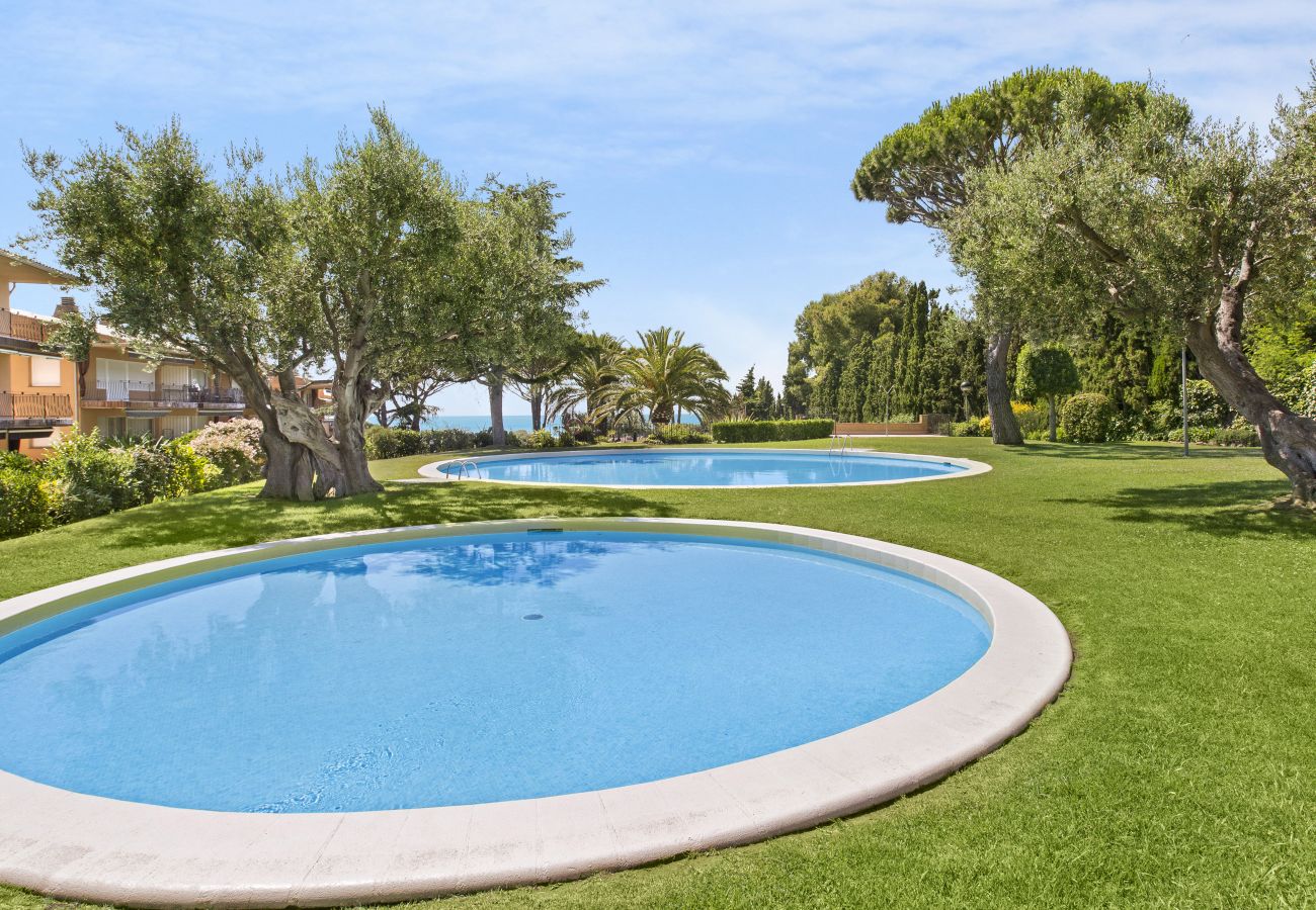 Apartamento en Calella de Palafrugell - 1I-90 Acogedor apartamento con piscina comunitaria a pocos minutos caminando de la playa de Calella de Palafrugell
