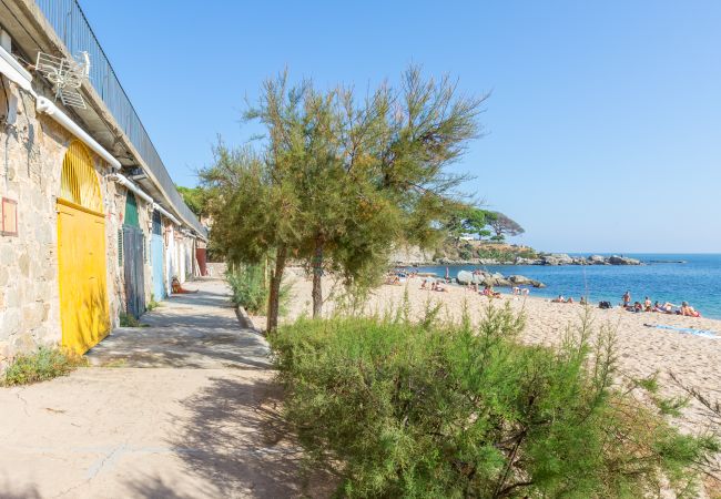 Apartamento en Calella de Palafrugell - 1AUR 04 - Aparatmento de 3 habitaciones con terraza cerca la playa de Calella de Palafrugell