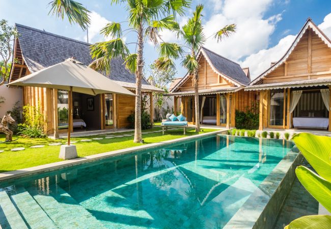 Villa en Seminyak - Du Bah - Espectacular casa de 3 habitaciones con piscina en Bali