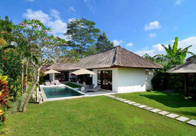 Villa en Ubud - Candi Kecil Tiga - Villa de 3 habitaciones con piscina en Bali