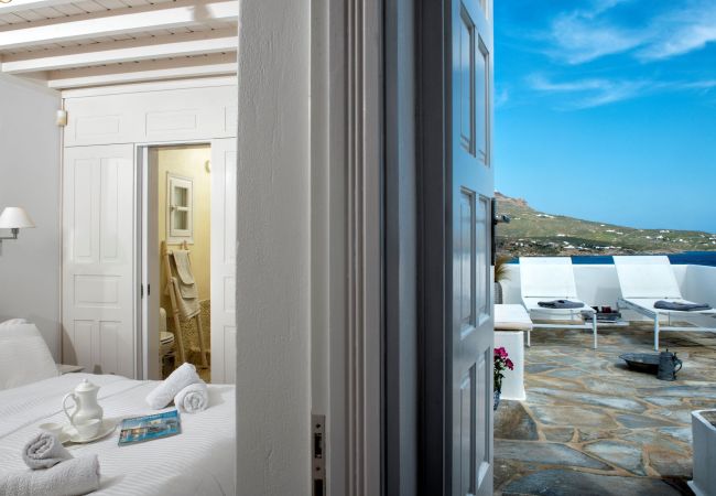 Villa en Mikonos - Villa de 6 habitaciones con vistas al mar cerca de la playa (Mykonos