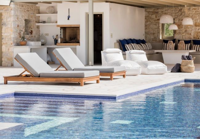 Villa en Paros -  Allegra - Fantástica villa para 8 personas con vistas al mar y cerca de la playa en Grecia Villa en Paros -  Allegra - Fantástica villa para 8 personas con vistas al mar y cerca de la playa en Grecia
