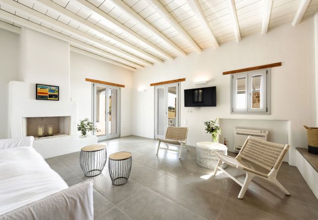 Villa en Paros - Anemos - Preciosa casa para 8 personas cerca de la playa de Golden Beach con preciosas vistas al mar Villa en Paros - Anemos - Preciosa casa para 8 personas cerca de la playa de Golden Beach con preciosas vistas al mar