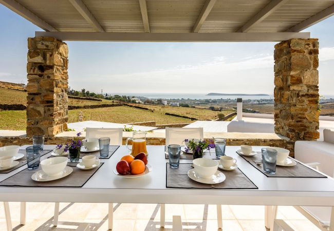 Villa en Paros - Anemos - Preciosa casa para 8 personas cerca de la playa de Golden Beach con preciosas vistas al mar Villa en Paros - Anemos - Preciosa casa para 8 personas cerca de la playa de Golden Beach con preciosas vistas al mar