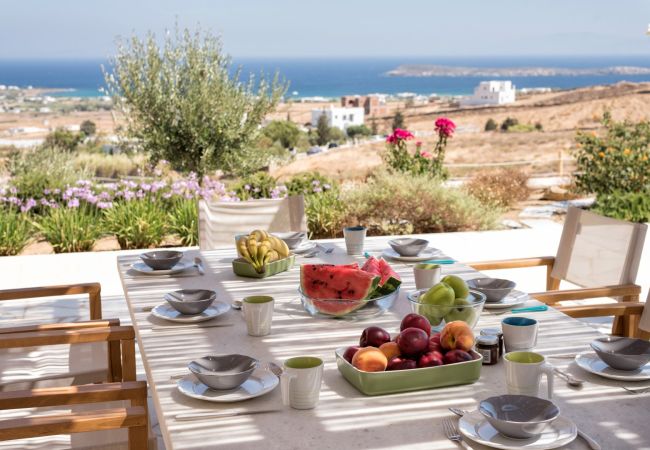 Villa en Paros - Eridan - Espectacular casa para 8 con piscina y bonitas vistas al mar en Grecia Villa en Paros - Eridan - Espectacular casa para 8 con piscina y bonitas vistas al mar en Grecia