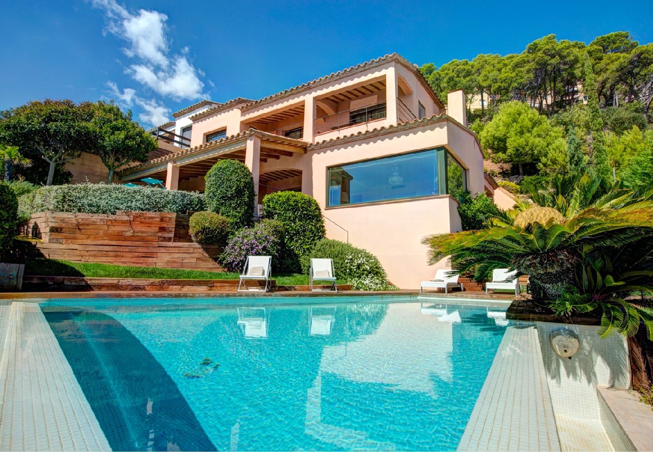 Vil.la en Palafrugell - 1PINEL 01 - Espectacular casa amb piscina privada i vistes al mar, situada a Llafranc