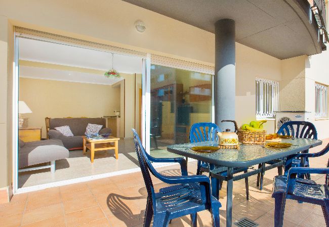 Apartament en Lloret de Mar - 2P51- Acollidor apartament amb piscina situat a prop del centre i de la platja de Fenals (Lloret de Mar)