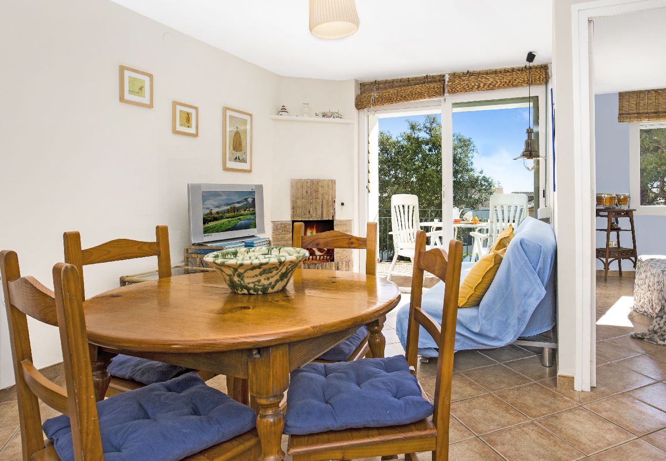 Apartament en Calella de Palafrugell - 1ROCM 1D - Apartament per a 5 persones amb terrassa a 150m de la platja de Calella de Palafrugell