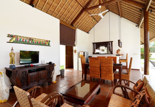 Vil.la en Ubud - Candi Kecil Tiga - Villa de 3 habitacions amb piscina a Bali