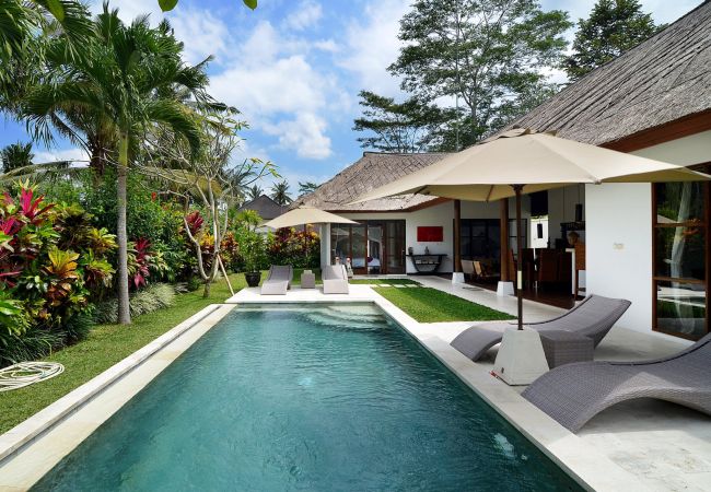 Vil.la en Ubud - Candi Kecil Tiga - Villa de 3 habitacions amb piscina a Bali