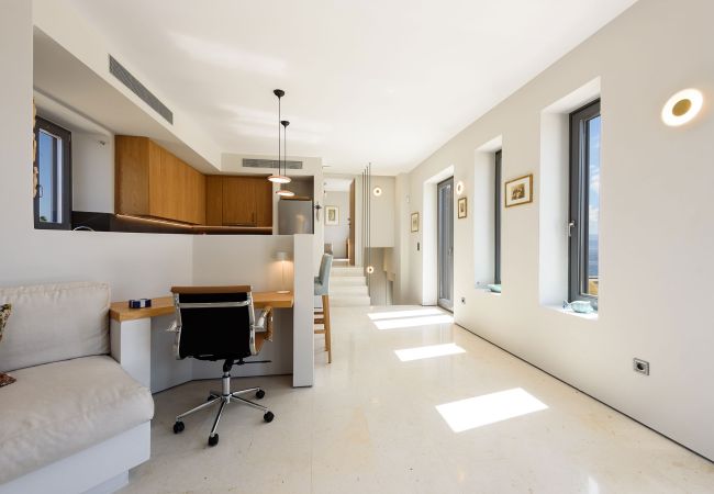 Vil.la en Paros - Bellevue - Preciosa casa per a 8 persones amb impressionants vistes al mar a prop de la platja de Grècia a Paros Vil.la en Paros - Bellevue - Preciosa casa per a 8 persones amb impressionants vistes al mar a prop de la platja de Grècia a Paros