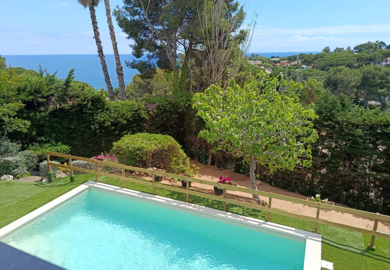 Vil.la en Blanes - 2IR01 - Preciosa casa amb piscina privada i vistes al mar a prop de la platja Sant Francesc
