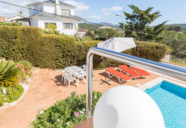 Villa in Blanes - 2NUR01 - House for 10 people with private pool and sea views near the beach of Blanes
