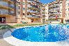 Apartment in Lloret de Mar - 2ROS01 -Cozy 3 bedroom apartment with pool located near Fenals beach (Lloret de Mar)