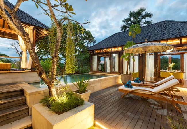 Villa in Seminyak - The chands two A- 2 bedroom frontline villa with stunning Bali sea views
