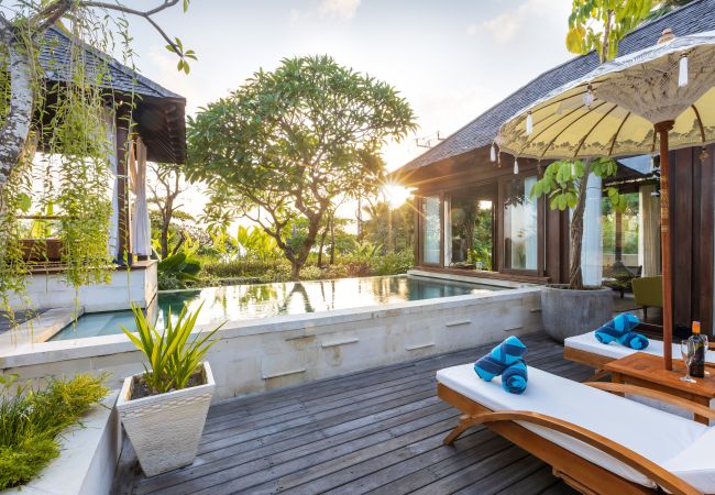 Villa in Seminyak - The chands two D- 2 bedroom frontline villa with stunning Bali sea views