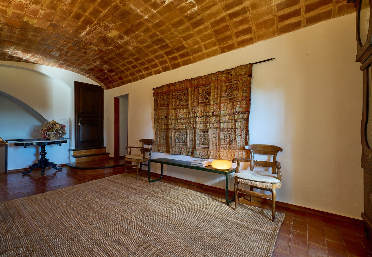 Villa in Mont-ras - 1 Mas Pagès, rural house for 9 people with garden and private pool