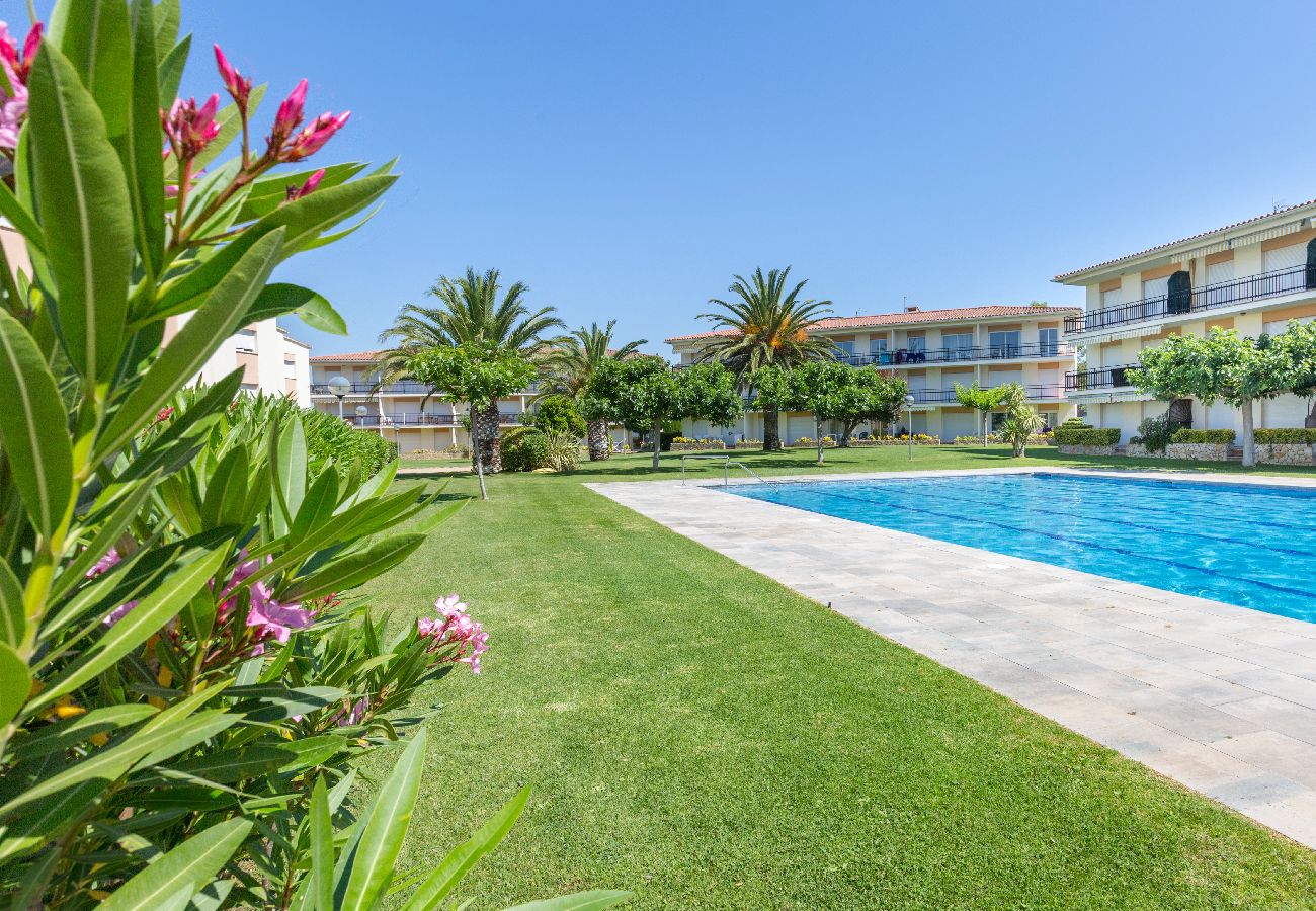 Appartement à Calella de Palafrugell - 1CB X3 - Appartement avec 2 chambres dans un quartier très calme avec jardin et piscine communautaires près de la plage de Calella de Palafrugell