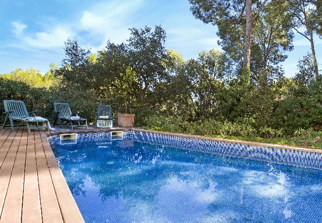 villa à Llafranc - 1RON 01 - Maison belle et confortable avec jardin et piscine privée à Llafranc