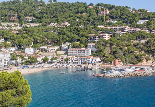 Villa à Llafranc - 1ROS 01 - Maison de 150 m2 avec piscine communautaire et parking, très proche de la plage de Llafranc