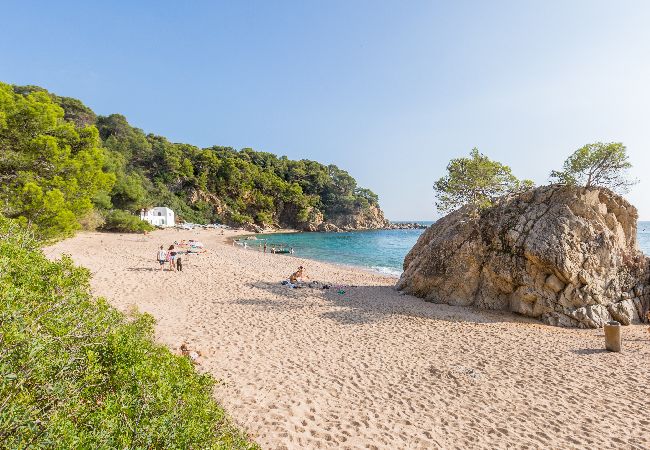 Villa à Lloret de Mar -  2VILA01 -Maison de 6 chambres avec piscine privée et vue sur la mer située dans un quartier résidentiel calme près de la plage