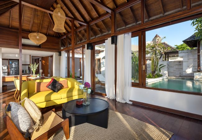 Villa à Seminyak - The chands two A - Maison de 2 chambres en première ligne avec vue imprenable sur la mer de Bali