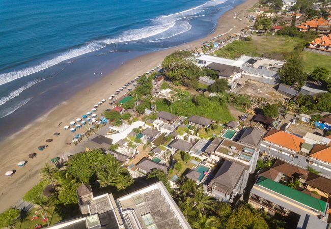 Villa à Seminyak - The chands one B- Maison en première ligne de 1 chambre avec vue imprenable sur la mer de Bali