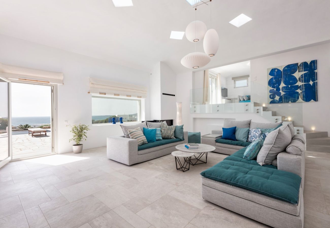 Villa à Paros -  Fantastique villa pour 8 personnes avec vue sur la mer et proche de la plage en Grèce