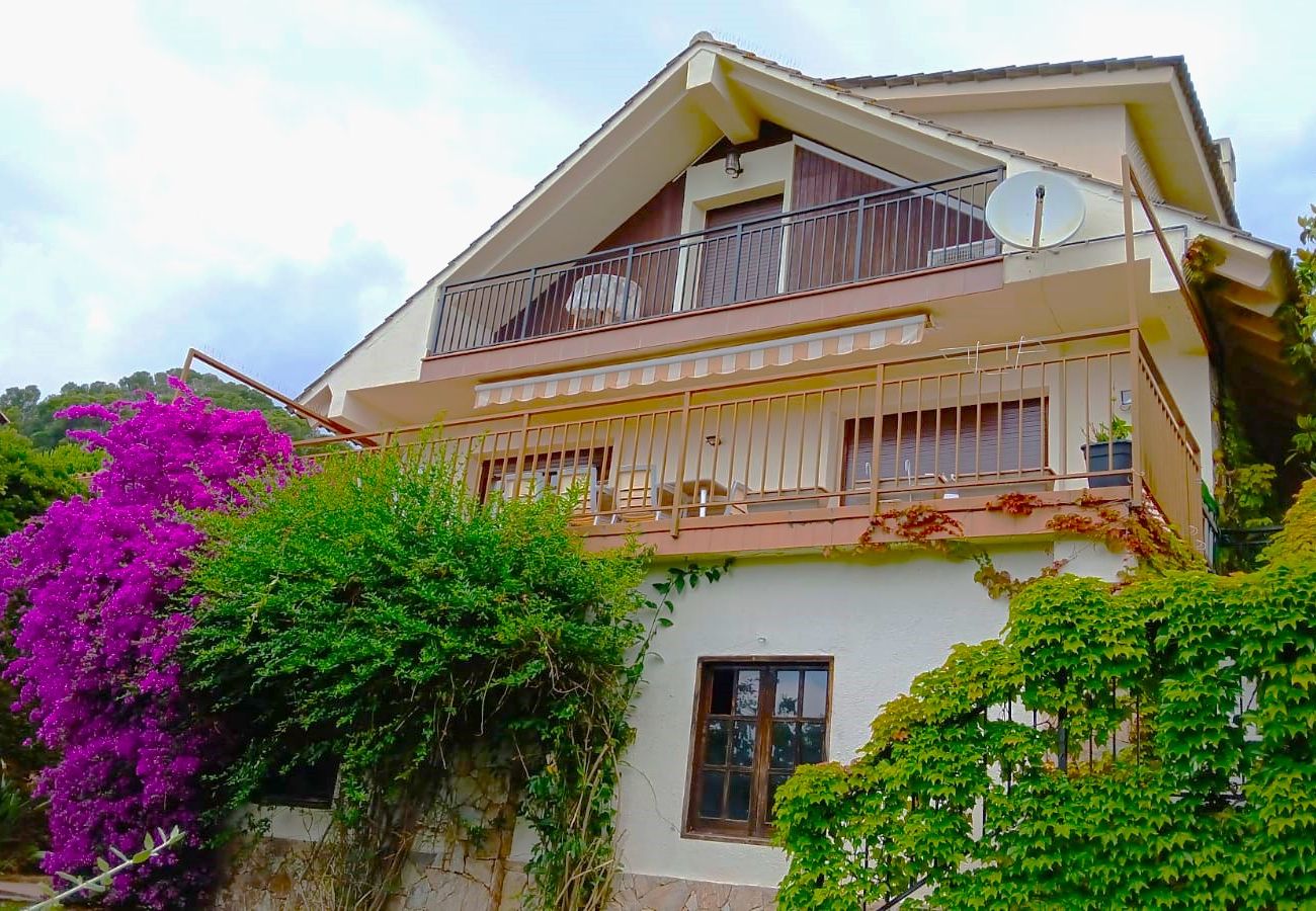 Villa à Blanes - Belle maison avec piscine privée et vue sur la mer près de la plage de Sant Francesc